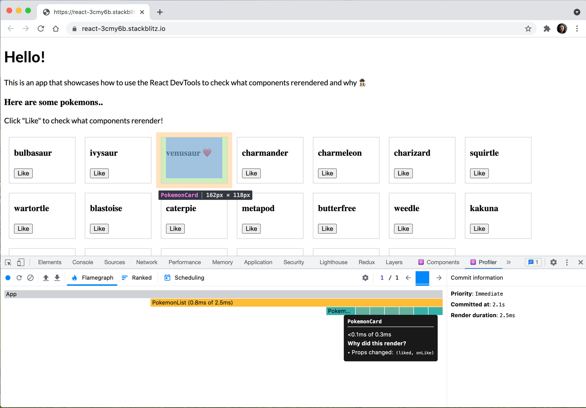 Render meaning. React devtools. Flamegraph.